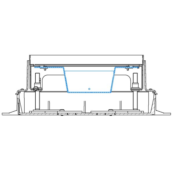 Produktbild UBD 215 225  -  Steckdoseneinsatz für 3+2 FLF, leer